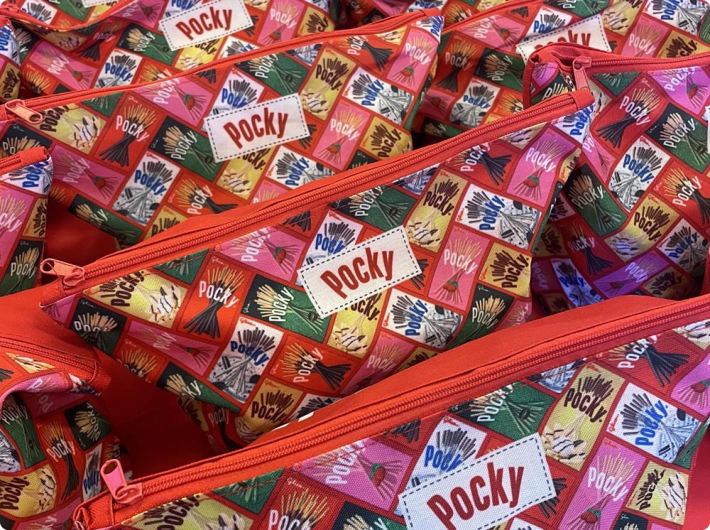 Glico USA - Pocky zipped hand bags