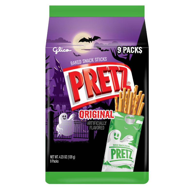 Halloween PRETZ Family Pack -Original Flavor - Front Packaging