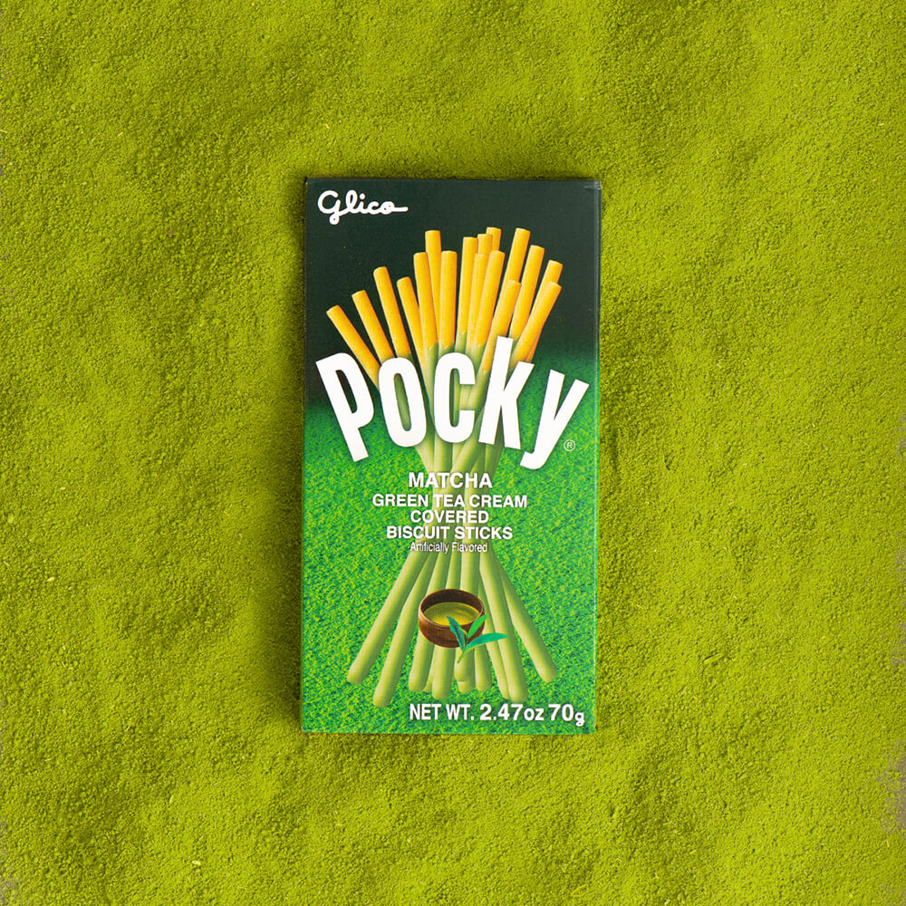 Pocky Matcha with Matcha Powder