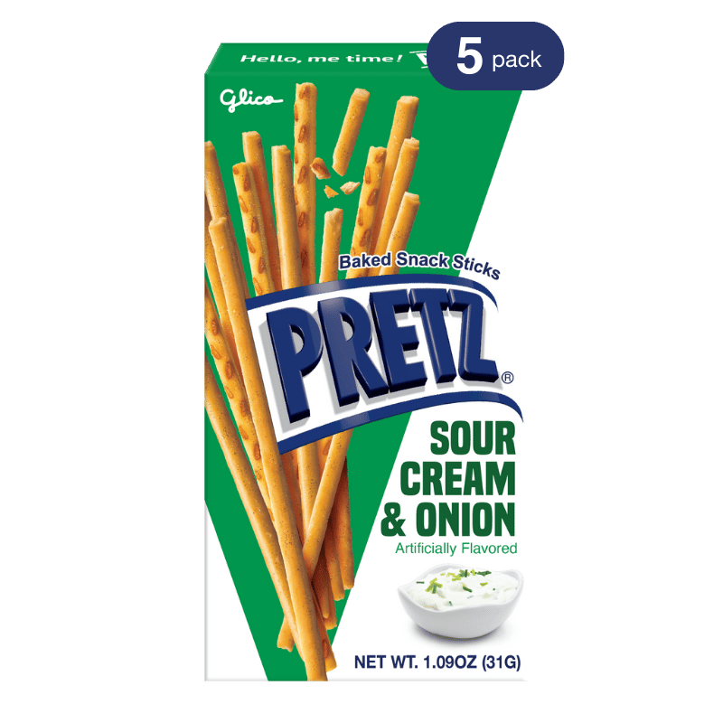 PRETZ Sour Cream & Onion 1.09 oz (GMO) - Front