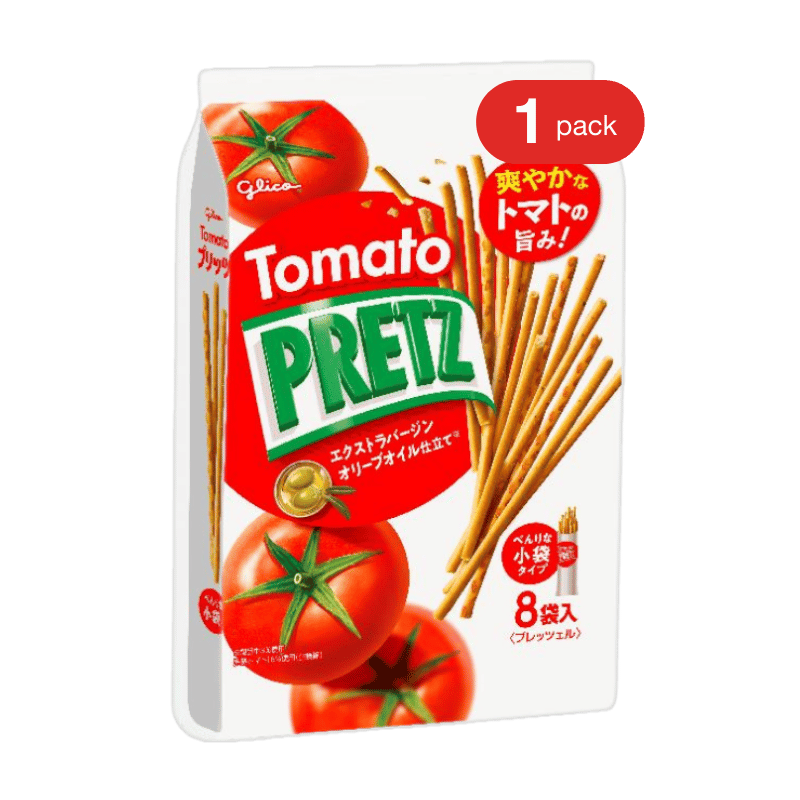 PRETZ Tomato - 8 pouches pack - Front