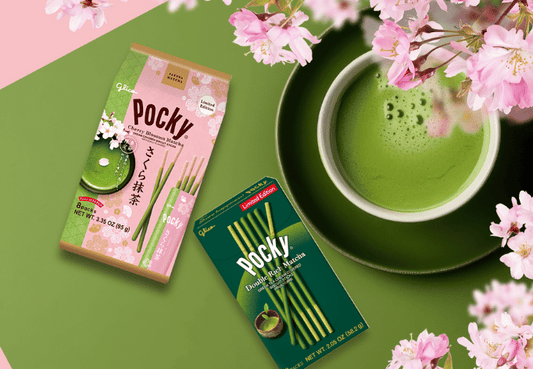 Pocky Spring Series is Back: Double Rich Matcha & Cherry Blossom Matcha