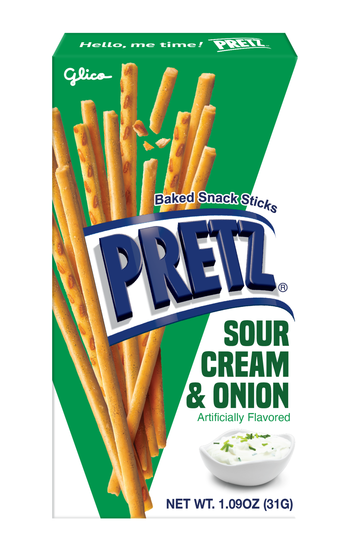 Pretz Sour Cream & Onion - front