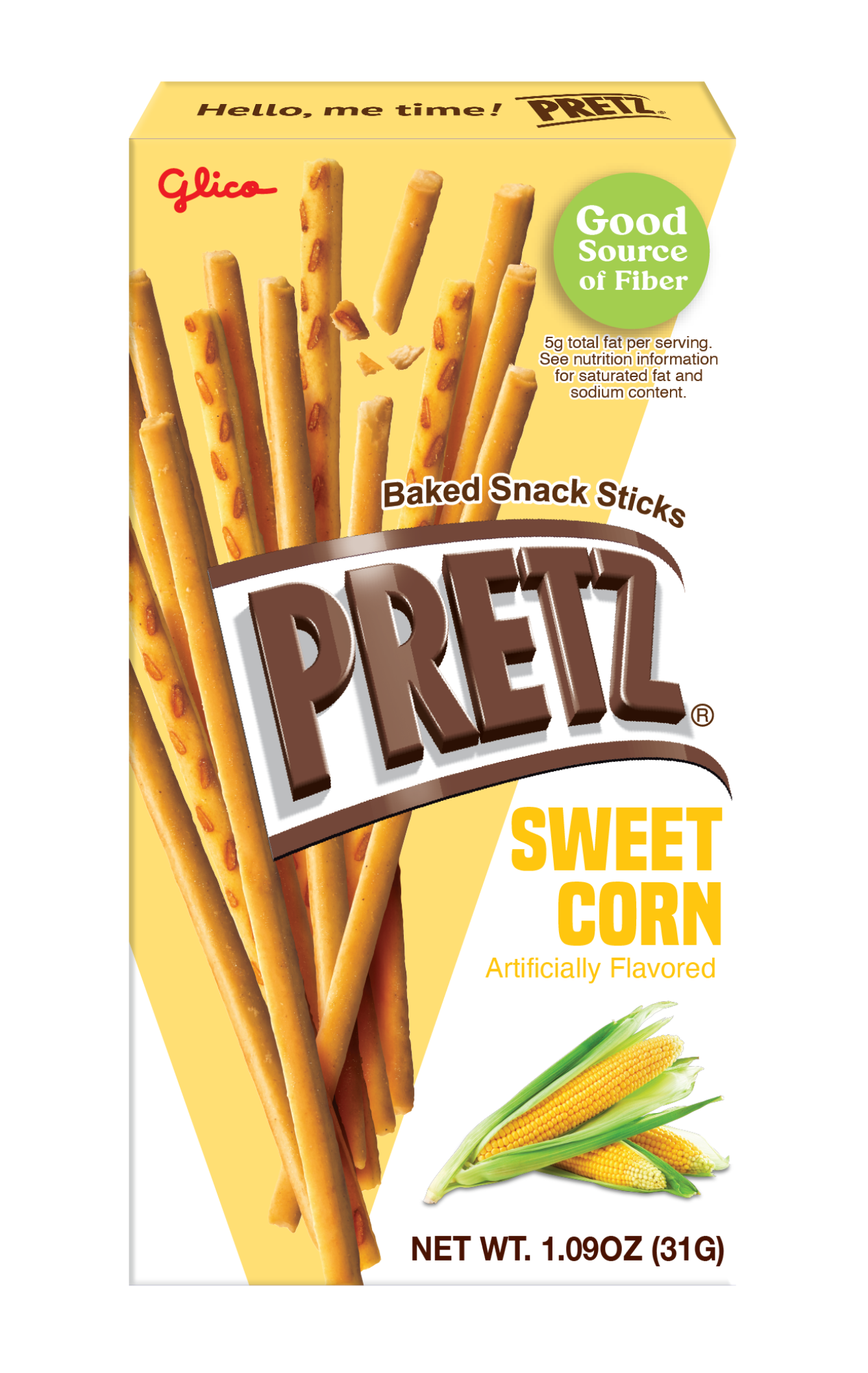 Pretz Sweet Corn - front