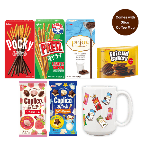 glico Glico_Variety_Pack_w_Glico_Mug