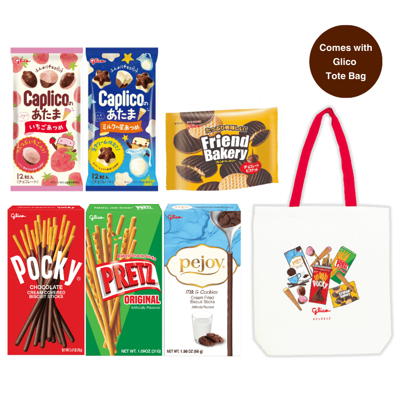 Glico Variety Pack with Glico Tote Bag