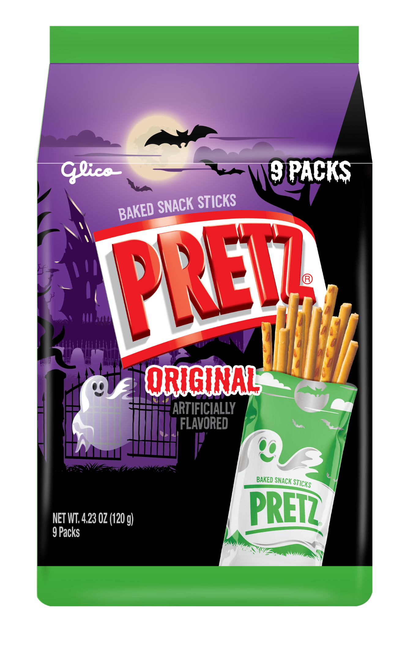 Halloween Pretz Original Family Pack (Front)