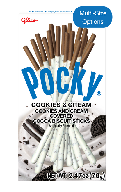 Pocky Cookies & Cream 2.47 oz - Front