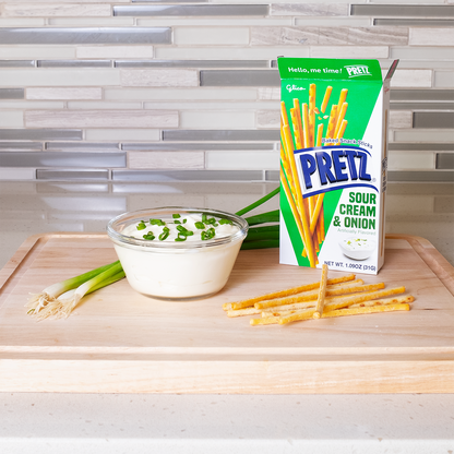 Pretz Sour Cream & Onion - lifestyle image