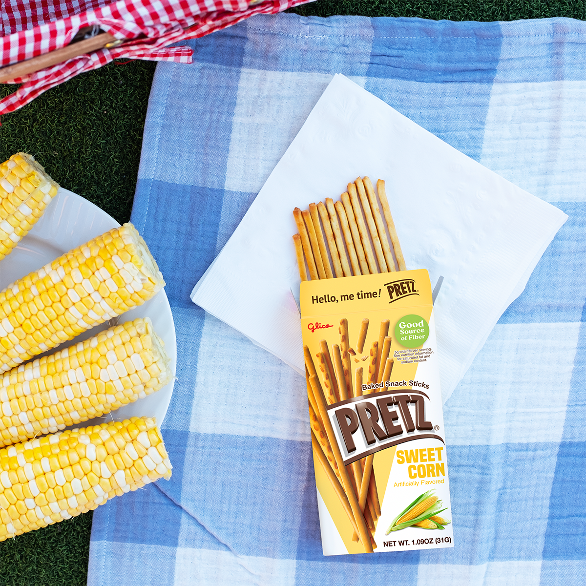 Pretz Sweet Corn - lifestyle picnic