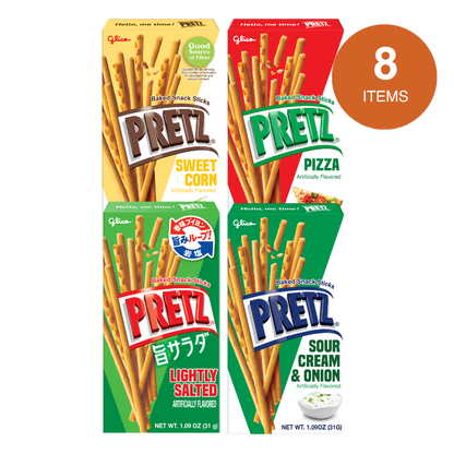 Pretz Variety Bundle with all Pretz flavors