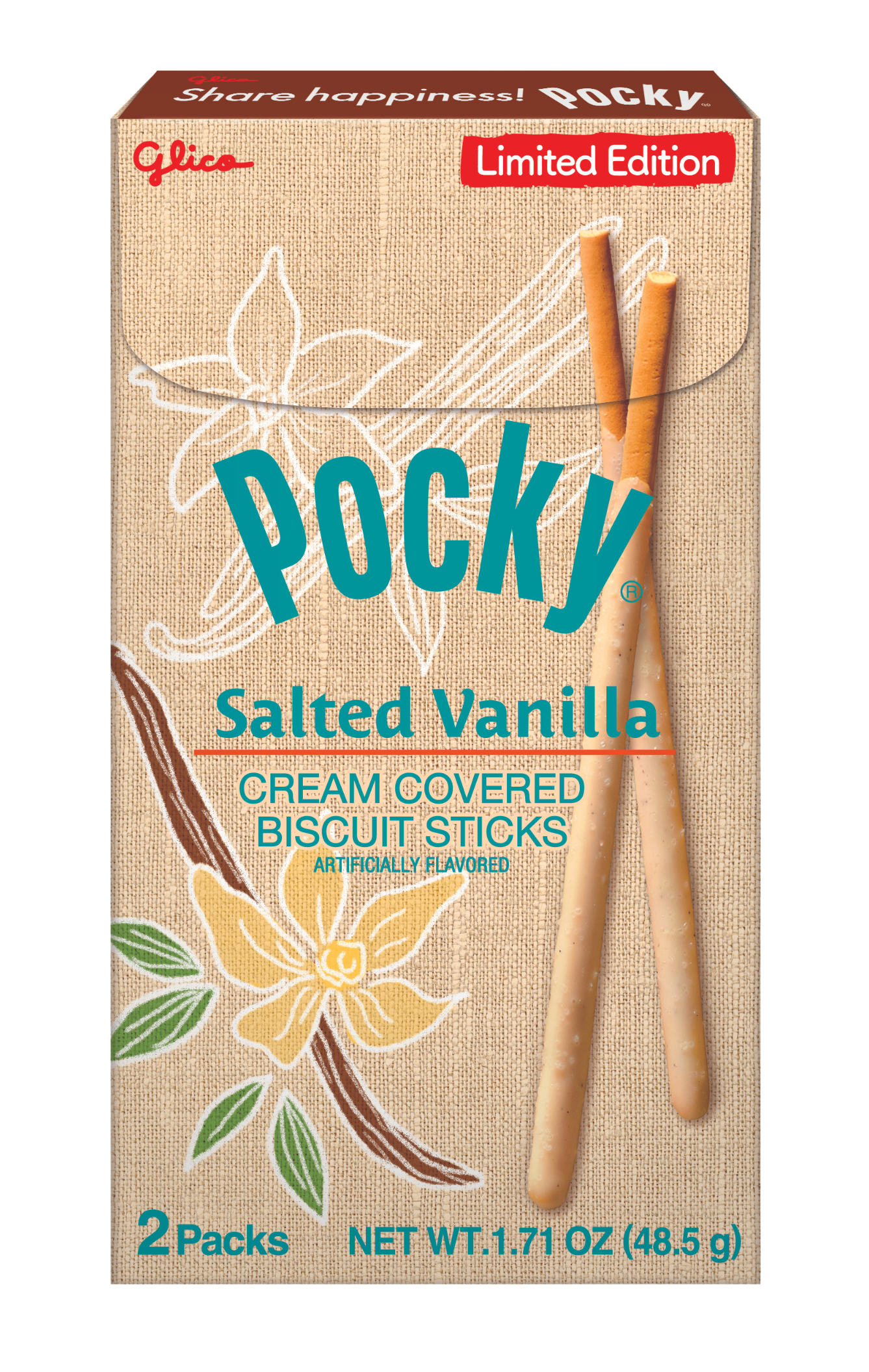 Pocky Salted Vanilla - Front