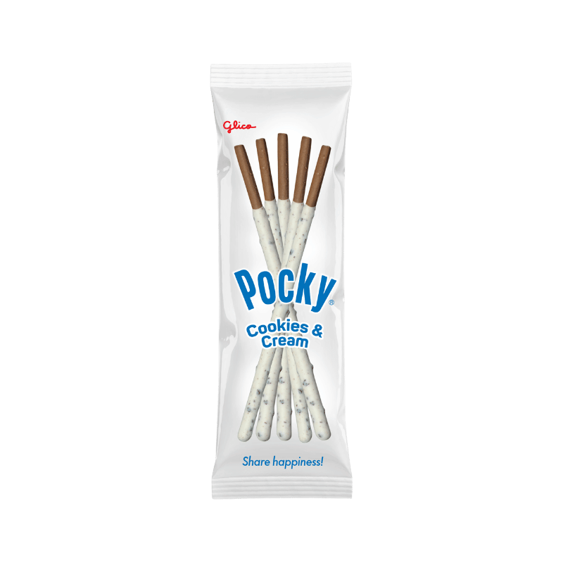 Pocky Cookies & Cream 9.17 oz (Non-GMO) - Pouch