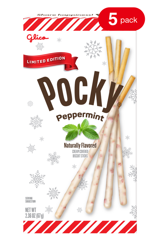 Pocky Peppermint 2.36 oz Limited Edition - Front 