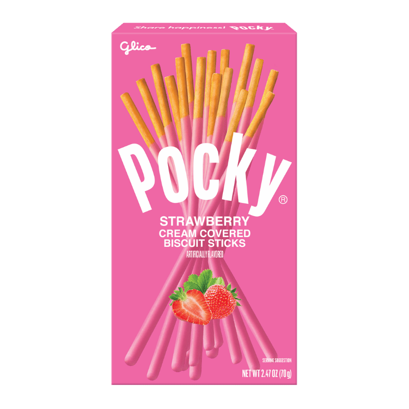 Pocky Strawberry 2.7 oz (Non-GMO)