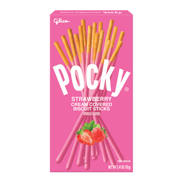 Pocky Strawberry 2.7 oz (Non-GMO)