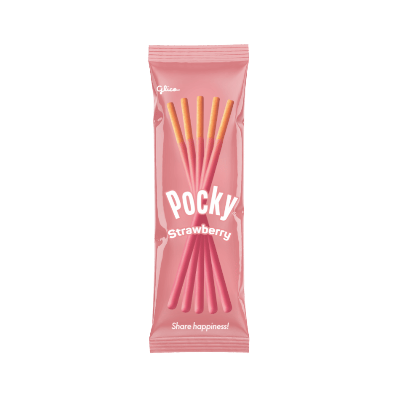 Pocky Strawberry 6.70 oz (Non-GMO) - Pouch