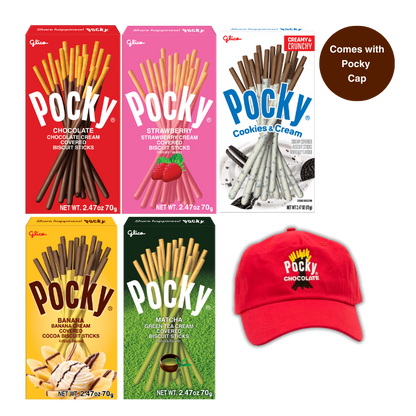 Pocky Variety Pack with Pocky Cap